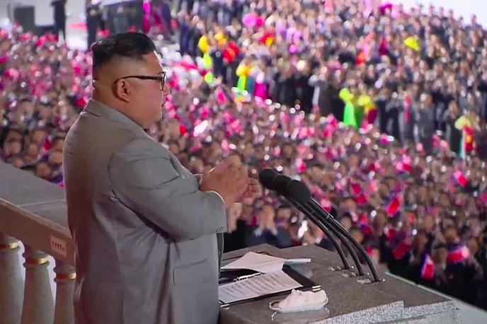Extrait vidéo du discours de Kim Jong-un à Pyongyang, le 10 octobre.