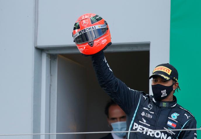 Eifel Gp Winner Lewis Hamilton Equals Schumacher S Record For Victories En24 World