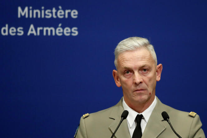 Le chef d’état major des armées, le général François Lecointre, lors d’une conférence de presse à Paris, en novembre 2019.