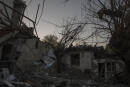 Stepanakert, Haut-Karabakh, le 14 octobre 2020 Une maison détruite par les bombardements des forces azéries. Photo Laurent Van der Stockt pour Le Monde