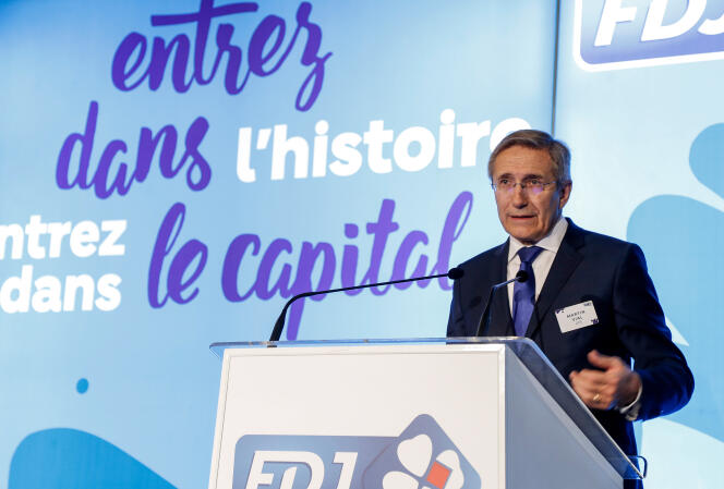 Martin Vial, directeur général de l’Agence des participations de l’Etat, à Paris, en octobre 2019.