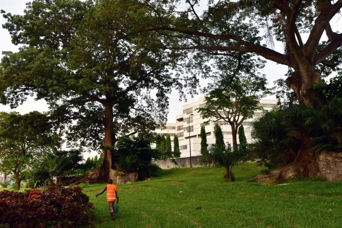 Le quartier de Beverly Hills à Abidjan, en 2016.