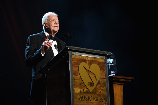Jimmy Carter, en février 2015 à Los Angeles.