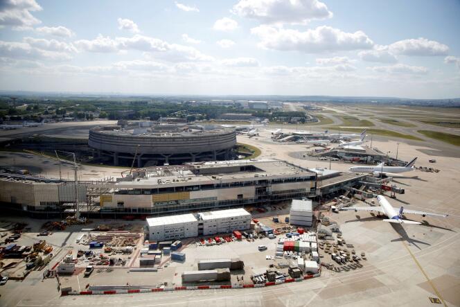 Vue de l’aéroport Roissy-Charles-de-Gaulle, au nord-est de Paris, le 25 mai 2020.