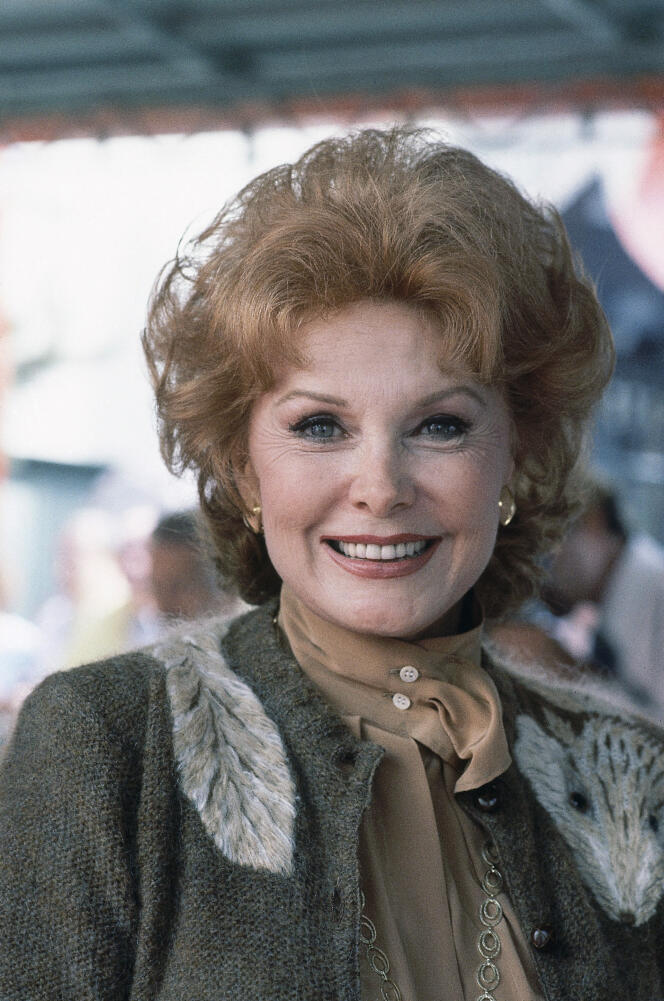 Rhonda Fleming en 1981, à Hollywood (Californie).