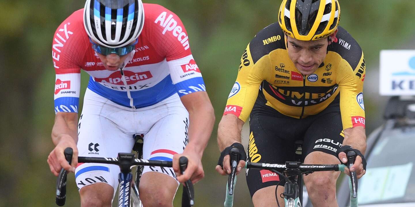 Photo of Mathieu van der Poel remporte le Tour des Flandres, marqué par la chute de Julian Alaphilippe