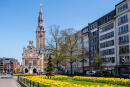 The library of the university KU Leuven "Katholieke Universiteit Leuven" is pictured in Leuven, Belgium, April 18, 2019. Picture taken April 18, 2019. REUTERS/Piroschka van de Wouw - RC1473F96060
