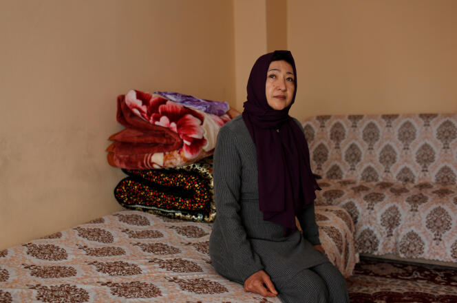 Gulbahar Jelilova, citoyenne du Kazakhstan d’origine ouïgoure, à Istanbul (Turquie), le 16 novembre 2018.