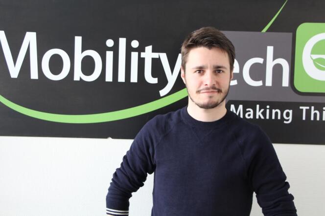 Alexandre Fournier, directeur marketing et communication de Mobility Tech Green.