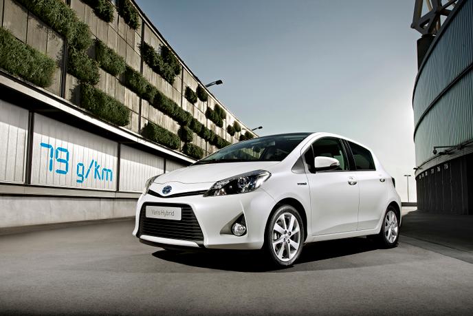 La Toyota Yaris hybride.