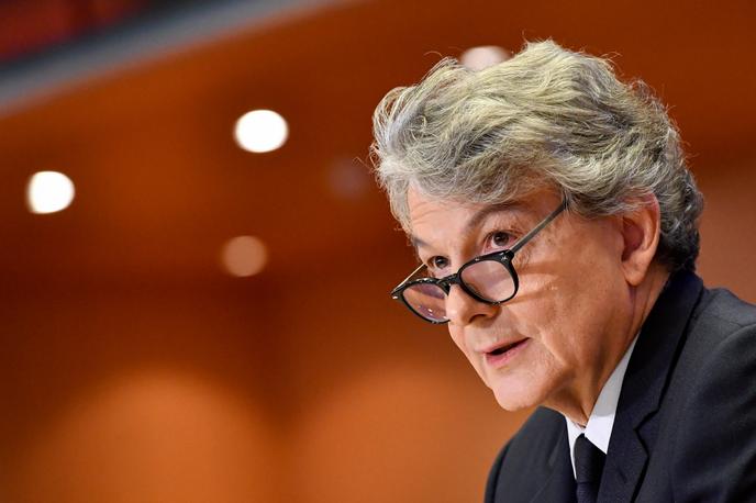 Thierry Breton, commissaire européen au marché intérieur, au Parlement européen, à Bruxelles, le 14 novembre 2019.