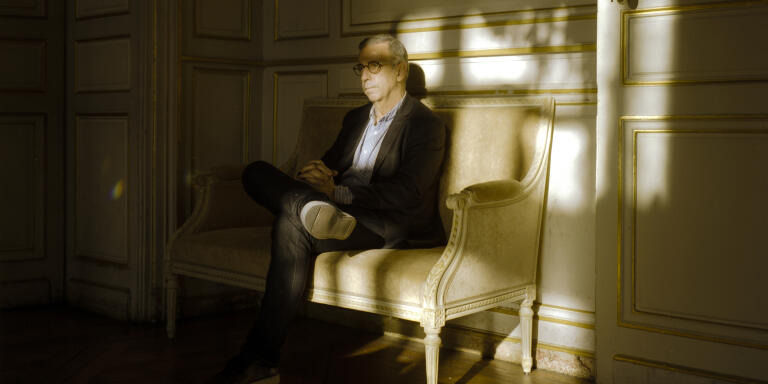 Pierre Hurmic dans les salons du Palais Rohan. Bordeaux, le 16 octobre 2020