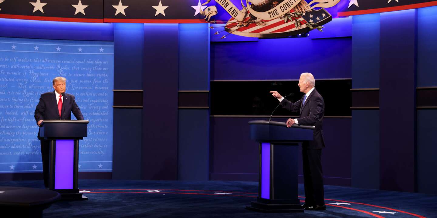 Photo of suivez en direct le dernier débat entre Donald Trump et Joe Biden