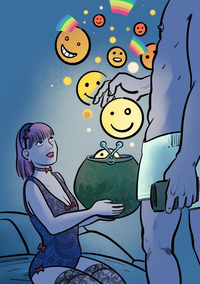 il reserve une prostituée