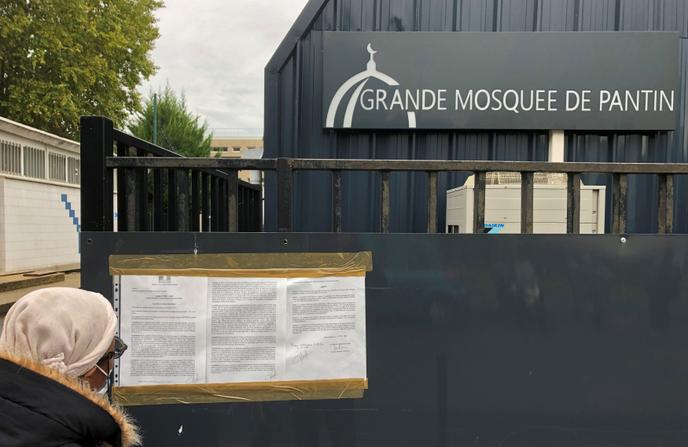 A la grande mosquée de Pantin, le 20 octobre.