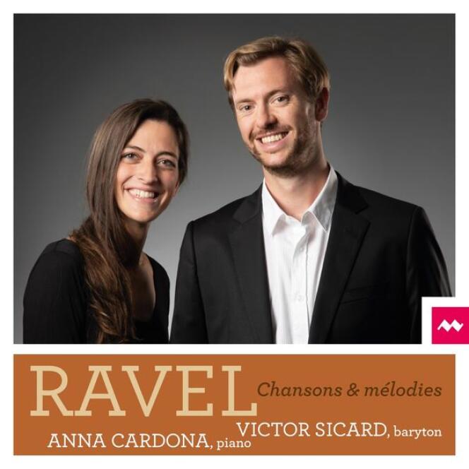 Pochette de l’album « Chansons & mélodies », consacré à des mélodies de Maurice Ravel.