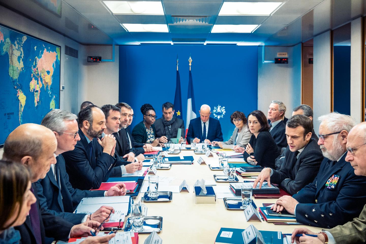 Le « PC Jupiter », le bunker de l’Elysée qui abrite les conseils de défense