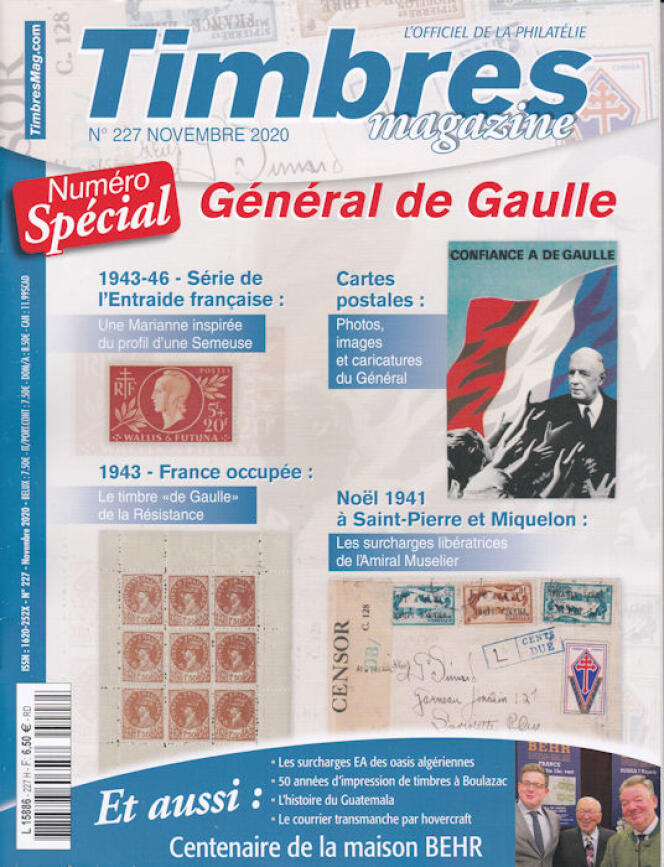 « Timbres magazine », 108 pages, en vente en kiosques, 6,50 euros.