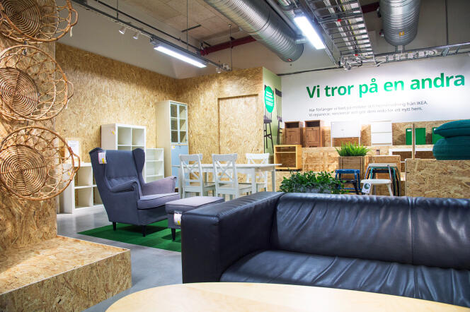 Ikea vient d’ouvrir un magasin avec ses meubles d’occasion en Suède.