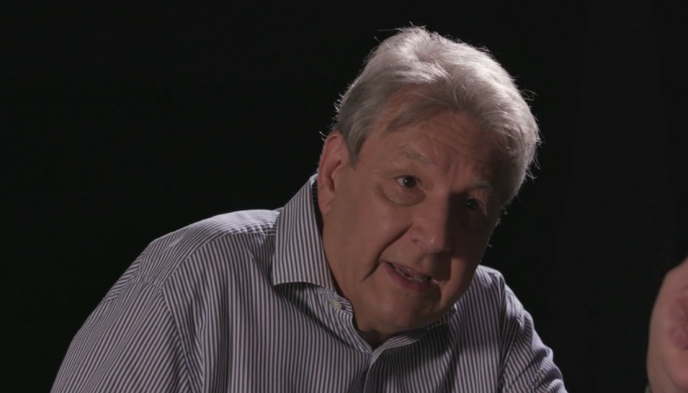 Le pharmacien Serge Rader, dans le film documentaire « Hold-up ».