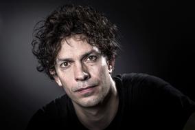 French writer Pierre Ducrozet poses during a photo session in Manosque, southeastern France, on September 23, 2017.