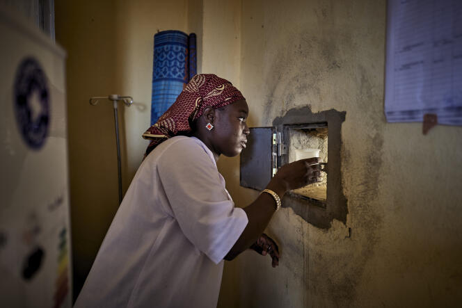 Une infirmière d’un centre de santé à Gao, au Mali, le 17 octobre 2020.