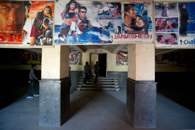 Le cinéma Park de Kaboul, en mai 2012.