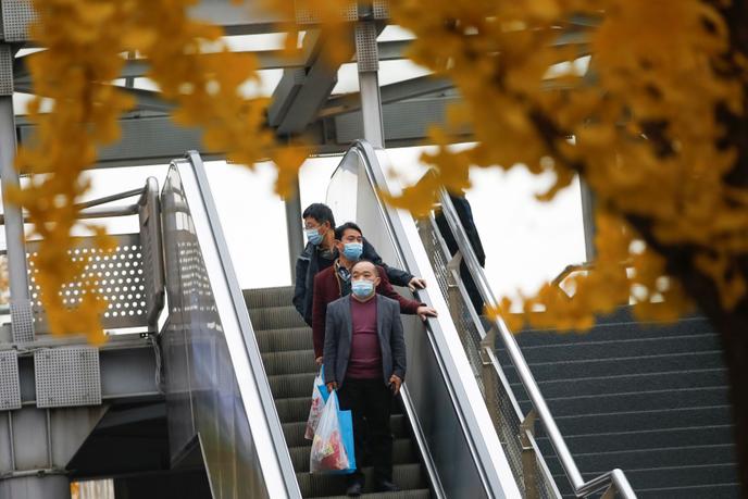 A Pékin, le 16 novembre 2020.