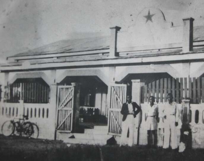 Le bar-dancing L’Etoile du sud à sa création, à Abidjan, en 1930.