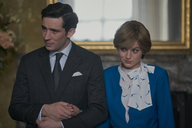 Dans la saison 4 de « The Crown », le prince Charles est interprété par Josh O Connoret la princesse Diana  par Emma Corrin.