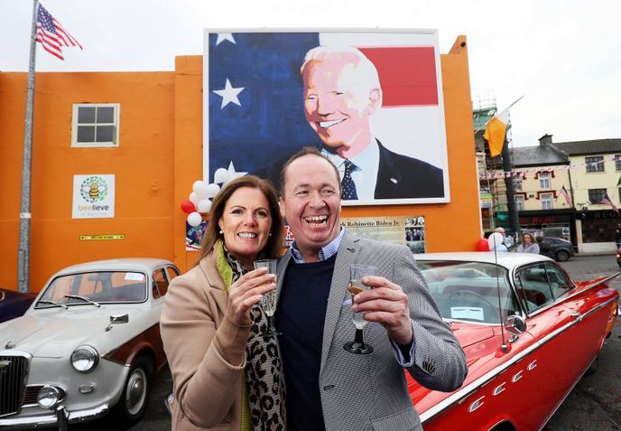 Joe Biden’s Irish roots cast a shadow over London