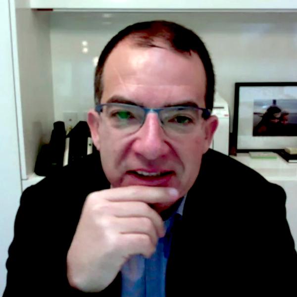 Stéphane Bancel, le PDG français de Moderna, le 17 novembre 2020.