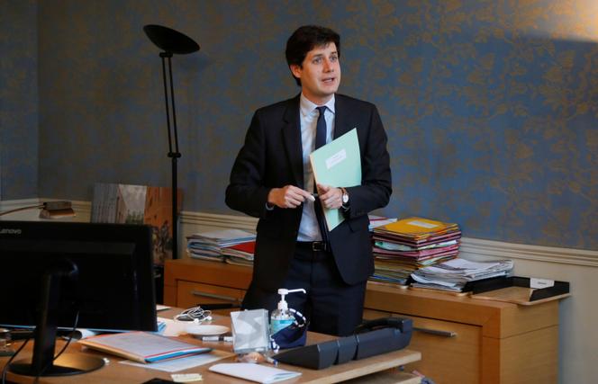 Le ministre de l’agriculture, de l’alimentation et des forêts, Julien Denormandie, à Paris, le 1er décembre.