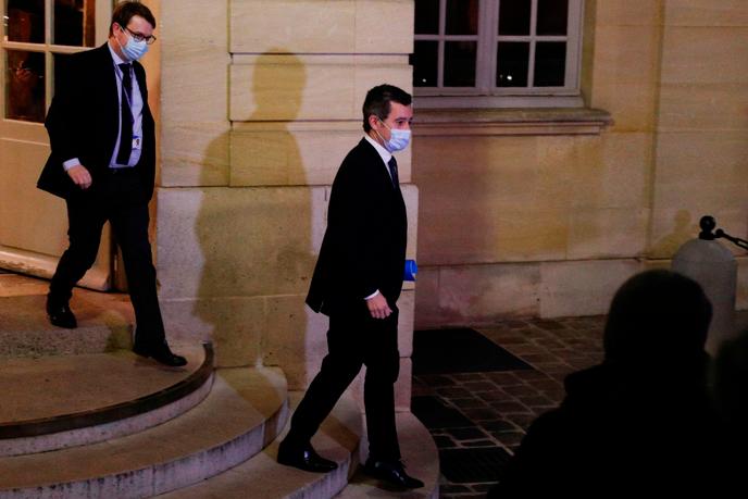 Gérald Darmanin, à Matignon, à Paris, le 29 novembre.