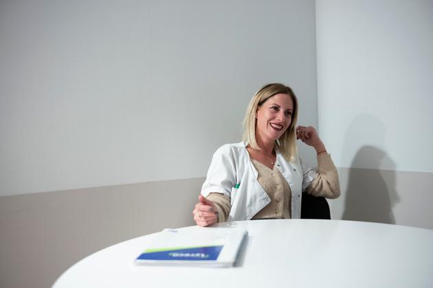 Marion Bechet, cadre supérieure de santé de l’AP-HM, gère l’ensemble des soins de l’IHU.