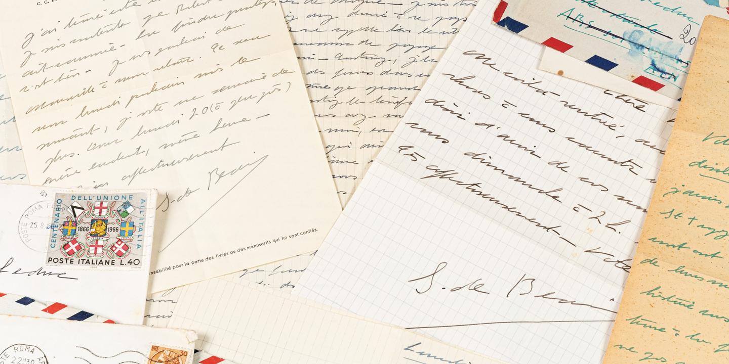 La correspondance entre Simone de Beauvoir et Violette Leduc vendue par Sotheby’s