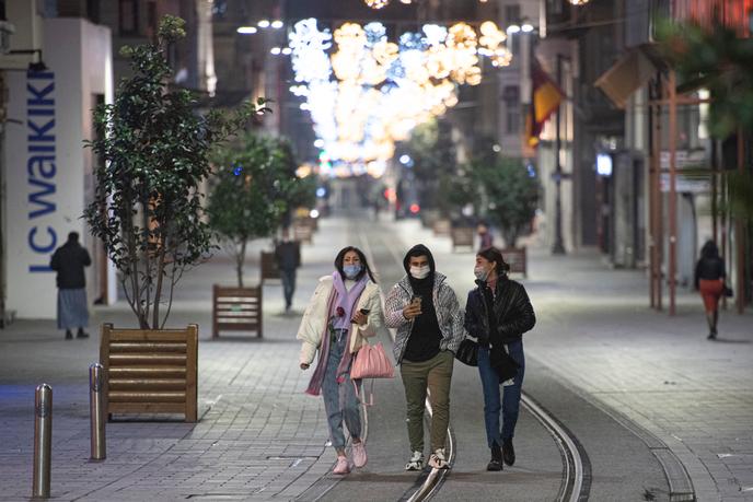 A Istanbul, le 1er décembre 2020.