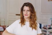 Marlène Schiappa, dans son bureau du ministère de l’intérieur, le 26 novembre.