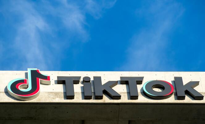 Un bâtiment de la société TikTok à Culver City, en Californie.
