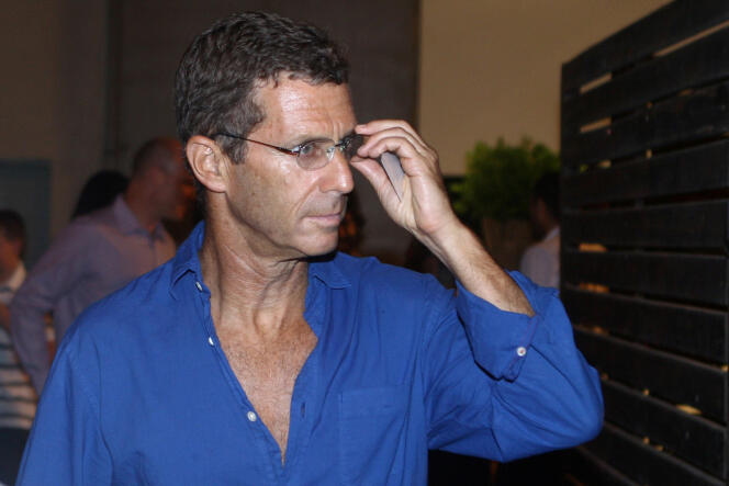 Le milliardaire israélien Beny Steinmetz à Tel-Aviv, le 8 août 2010.