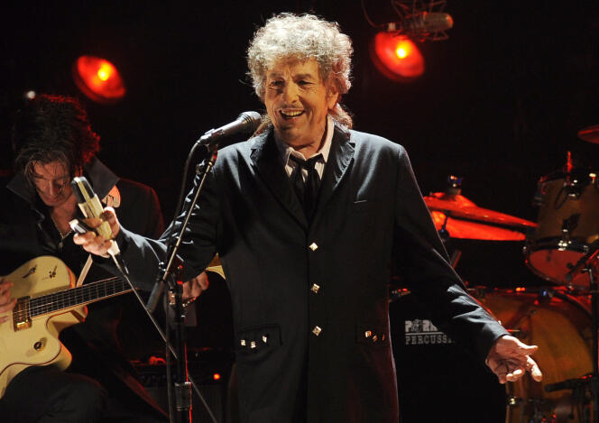 Bob Dylan en concert en 2012 à Los Angeles, Californie.