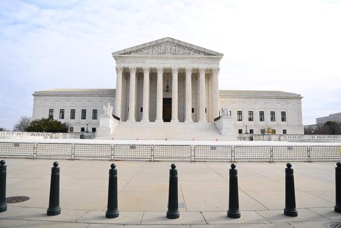 The US Supreme Court, in Washington, DC, on December 7, 2020.