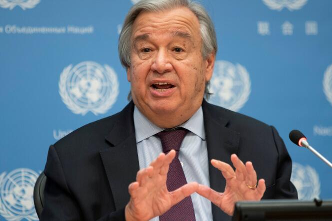 Les engagements de réduction d’émissions de gaz à effet de serre (GES) pris par les pays « n’étaient pas suffisants » et « n’ont pas été respectés », a souligné Antonio Guterres, le secrétaire général des Nations unies.