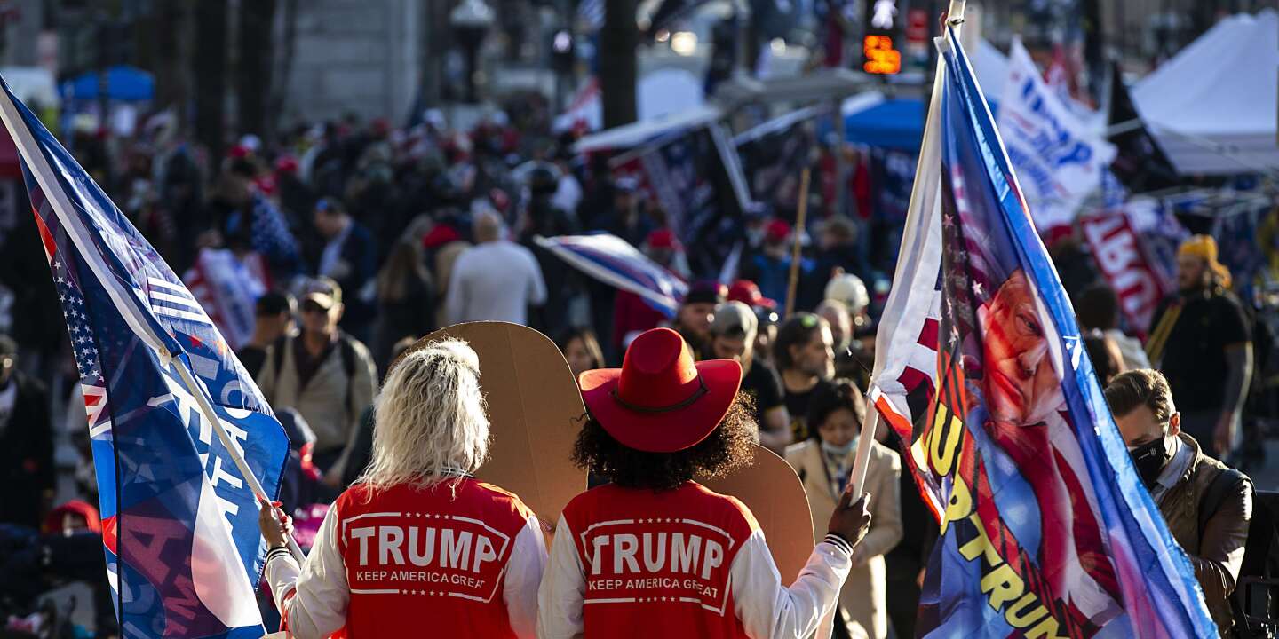 Photo of A Washington, les pro-Trump manifestent, toujours convaincus de sa victoire