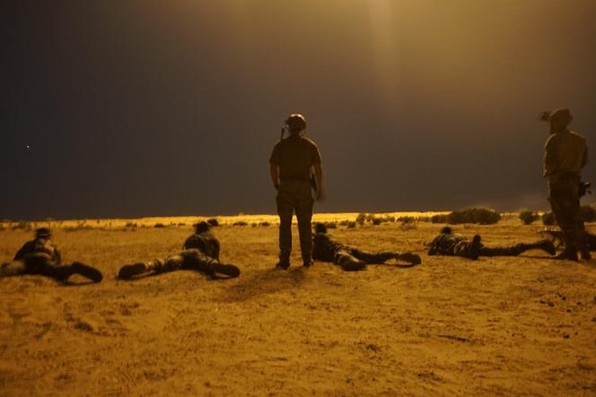 Entraînement de soldats nigériens par des membres des forces spéciales de l’armée américaine à Diffa, en mars 2017.