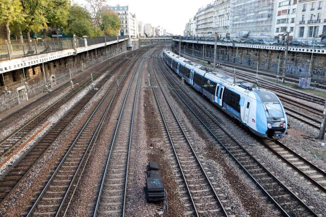 Gare Saint-Lazare, le 20 novembre 2020.
