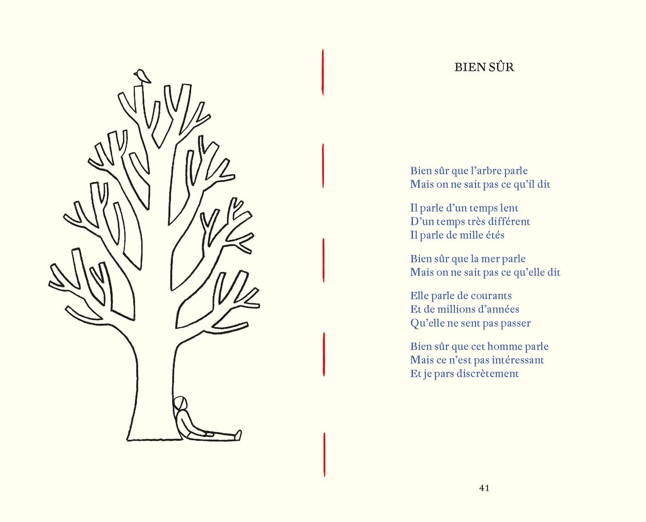 Extrait de « 33 poèmes et demi », de Julien Baer et Laurent Moreau.