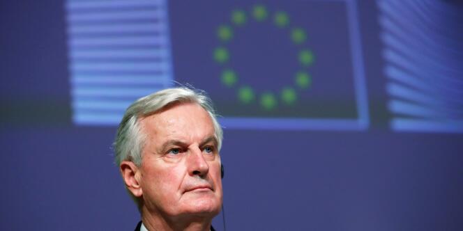 Michel Barnier, candidate for LR's nomination for the 2022 presidential election and former special Brexit negotiator for the European Union, December 4, 2020.