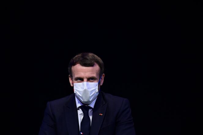 Emmanuel Macron, 14 décembre.
