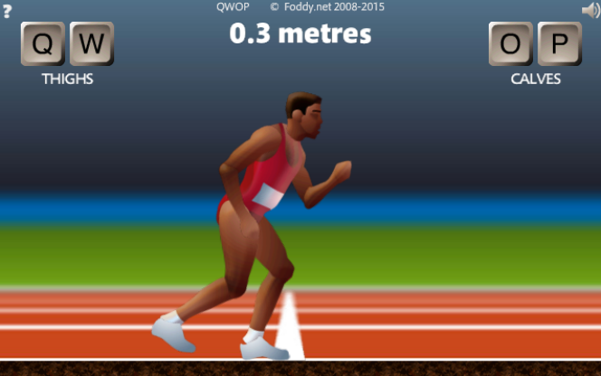 Si vous arrivez à courir un 100 mètres dans « QWOP », merci de prévenir la rédaction de Pixels.